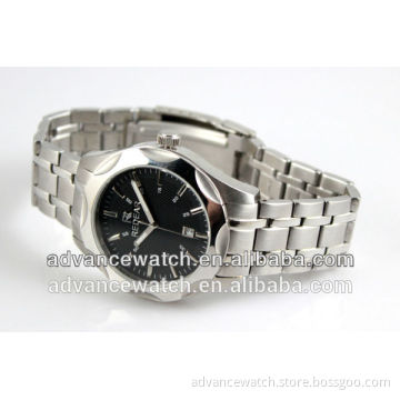 2017 wholesale watch man with japan quartz movement and waterproof watch